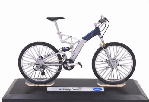 Welly 1/10 Audi Design Cross Mountain Bike Bicycle Diecast Model Toy New In Box