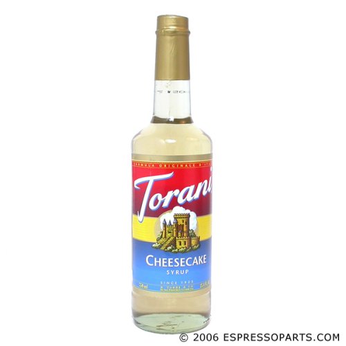 Torani Cheesecake Syrup - Italian Syrup 750ml - 25.4oz by R. Torre & Co.