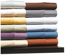 Pinzon Luxury 400-Thread-Count Egyptian Cotton King Sheet Set, Sand