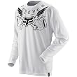 Fox Racing Nomad Victory Men's Off-Road Motorcycle Jersey w/ Free B&F Heart Sticker - White