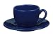 Waechtersbach  Espresso Cup & Saucer, Set of 4, Royal Blue