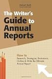 The Writer's Guide to Annual Reports