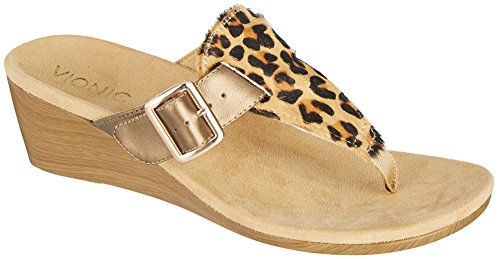 Vionic Alanis Women's Toe-post Wedge Sandal