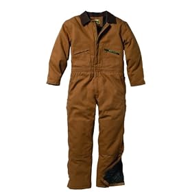 Key� Insulated Waist - zip Duck Coveralls Short by KEY