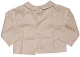 Striped Baby Blouse with Laced Collar by Tammy Donohoe(Size=6 - 12
Months)