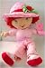 Large Strawberry Shortcake 21 Plush DOll : In Jumper