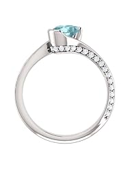 18K White Gold 7.00x5.00mm Oval Cut Mozambique Blue Paraiba Tourmaline and Diamond Ring -- LIFETIME WARRANTY