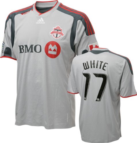 O'Brian White Game Used Jersey: Toronto FC #17 Short Sleeve Away Jersey O'Brian White Game Used Jersey: Toronto FC #17 Short Sleeve Away Jersey
