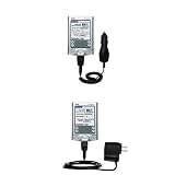 Gomadic for the PalmOne palm Tungsten T5 - Essential Kit for the PalmOne Tungsten T5 - includes Car and Wall Charger with Rapid Charge Technology - Gomadic Brand w/ TipExchange Technology