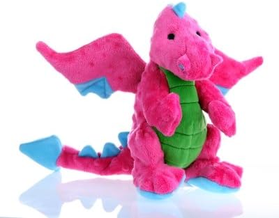 Quaker Pet Group SH70972 Godog Dragon Dog Toy, Baby - Pink