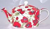Buy Fine English Bone China Teapot - 6 Cup Oval Shape - Red Poppy Chintz Knowing God: Walking through the Book of Books