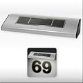Solarleuchte 'LIGHT NUMBER 1200' f�r Hausnummern - Elegante Hausnummernleuchte in robuster Aluminiumausf�hrung!