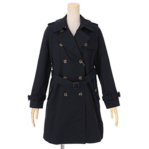 (プレフェリール) ＰＲＥＦＥＲＩＲ スプリング コート レディース ラグランスリーブ 膝丈 クラッシック L ネイビー