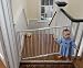 Kitchen & Housewares : Stairway Special Baby Gate Colors: Black