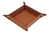 Produkt-Bild: Lucrin - Mittelgro&szlig;es Taschenleerer - F&auml;rsenleder, genarbt - Cognac