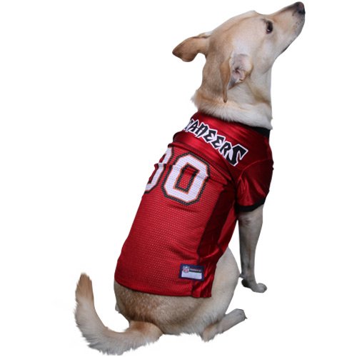 Tampa Bay Bucs Pet Dog Sports Mesh Jersey L 32-48lbs