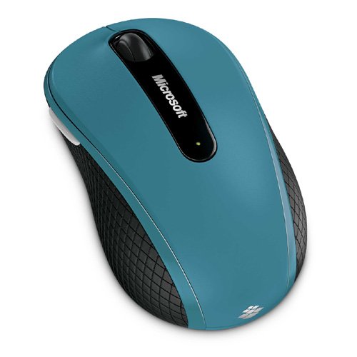 Microsoft Wireless Mobile Mouse 4000 - Ocean Teal Blue