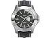 Timex Perpetual Stainless Steel-Sport Brown Strap Blck Dial