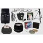 Sigma 70-300mm & 28-70mm DG Lens Set + Pro Accessory Kit for Canon EOS 50D, 40D, 30D, 20D
