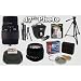 Sigma 70-300mm & 28-70mm DG Lens Set + Pro Accessory Kit for Canon EOS 50D, 40D, 30D, 20D