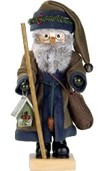 German Nutcracker - Santa Claus - Green