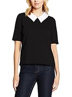 TESSITA Blusa (Negro / Blanco)