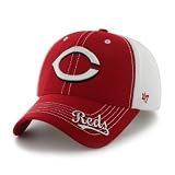 MLB Cincinnati Reds Men's Flux Structured Cap, One-Size, Red