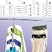 6 TIER Blouse TREE hanger CLOSET organizer shirt NEW