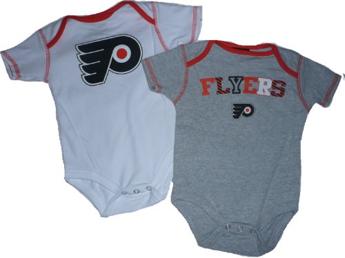 Philadelphia Flyers 2pc Onesie / Creeper Set Baby Infant 24 Month