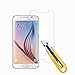 LUVVITT Samsung Galaxy S6 Tempered Glass Screen Protector for Samsung Galaxy S6 - Crystal Clear