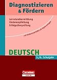 Produkt-Bild: Diagnostizieren und F&ouml;rdern - Cornelsen Scriptor - Deutsch: Diagnostizieren und F&ouml;rdern 5./6. Schuljahr Deutsch: F&ouml;rdermaterialien als Kopiervorlagen
