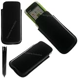 Trend Edel Etui Handytasche Nokia 5000 & Handysocke quaii & Displayschutzfolie Nokia 5000