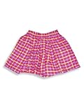 Mulberribush - Girls Flannel Skort, Red, Purple (Size 5) Mulberribush - Girls Flannel Skort, Red, Purple (Size 5)