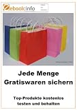 Jede Menge Gratiswaren sichern. Top-Produkte kostenlos testen und behalten (E-Book im PDF-Format)