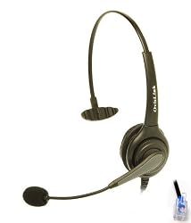 Call Center Headset for AASTRA, Allworx, Altigen, Avaya, NEC, Nortel meridian, Norstar, PolyCom, ShoreTel, Samsung, Talkswitch and Telephones