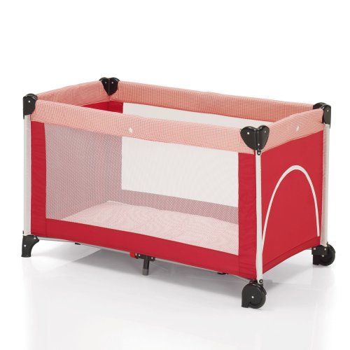 Herlag H8975-1500 - Reisebett Tivoli, fuchsia/vichy rot Preisvergleich