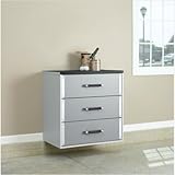 IMAGE OF Sauder 3-Drawer Base Cabinet - 30 1/4in.W x 19 1/2in.D x 34 1/2in.H, Model# 409260