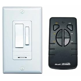 Heath Zenith WC-6021-WH Wireless Command, Remote control switch set by Heath/Zenith