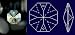 Octagon 30% Lead Crystal 26 mm #1080-26 Set of 10pc
