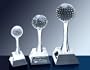 Crystal Golf Trophies