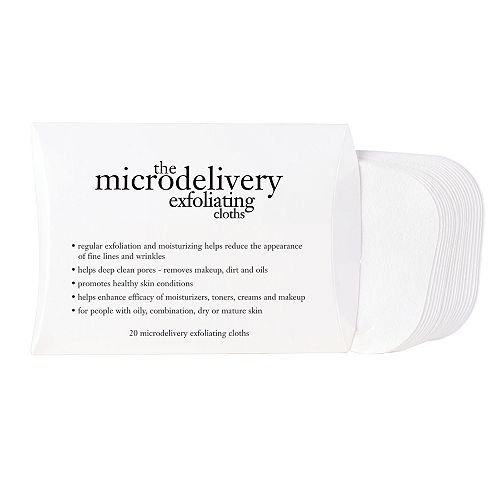 Microdelivery The Philosophy Exfoliating Cloths 20 Ea