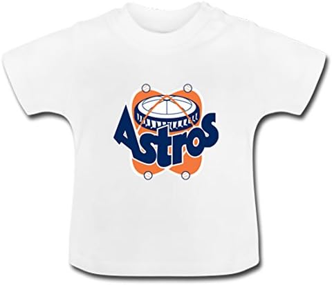 Fundeardk Baby Houston Astros Logo Vivid Design Classic T-Shirt White 4T