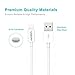 Sungluber 8Pin Lightning USB Data Sync and Charging Cable for iOS Devices, 10 Feet (2 Pack)