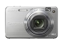Sony CyberShot W170 Digital Camera - Silver (10.1MP, 5x Optical Zoom) 2.7" LCD