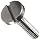 Stainless Steel Machine Screw, Plain Finish, Binding Head, Slotted Drive, 0.160" Length, M.5-0.125 UNM Threads, Made in US (Pack of 10)