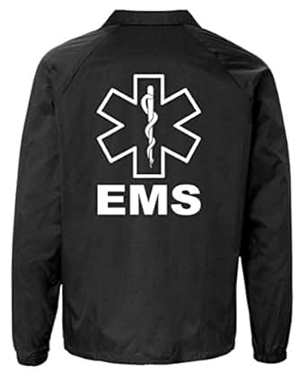 EMS HI VIS REFLECTIVE emergency duty Mens COACHES