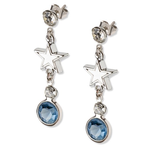 Dallas Cowboys Crystal Logo Earrings