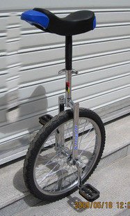 24 inches discoverer dream Taiwan knight professional competitive unicycle(blue)