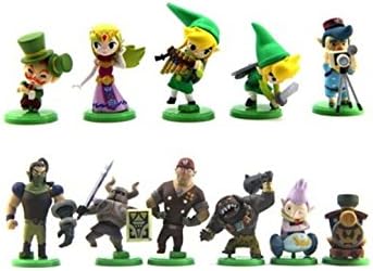 Gooband® Legend of Zelda Spirit Tracks 2 Inch PVC Set of 11 Figures