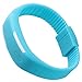 Padgene LED Wrist Watch - Silicone Rubber Gel Jelly Unisex Bracelet, Digital Band, Blue